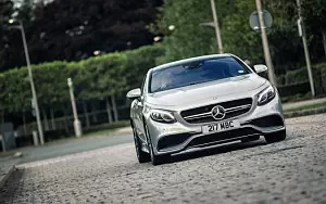 Cars wallpapers Mercedes-Benz S63 AMG Coupe UK-spec - 2014