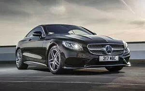 Cars wallpapers Mercedes-Benz S 500 Coupe AMG Line UK-spec - 2015