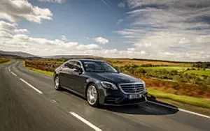 Cars wallpapers Mercedes-Benz S 350 d AMG Line UK-spec - 2017