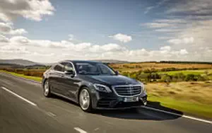 Cars wallpapers Mercedes-Benz S 350 d AMG Line UK-spec - 2017