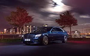 Cars wallpapers Mercedes-Benz S 350 d AMG Line UK-spec - 2017