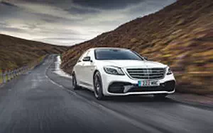 Cars wallpapers Mercedes-AMG S 63 4MATIC+ UK-spec - 2017