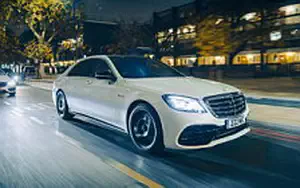 Cars wallpapers Mercedes-AMG S 63 4MATIC+ UK-spec - 2017