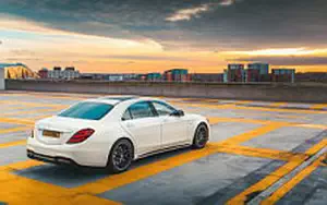 Cars wallpapers Mercedes-AMG S 63 4MATIC+ UK-spec - 2017