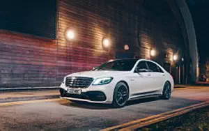 Cars wallpapers Mercedes-AMG S 63 4MATIC+ UK-spec - 2017