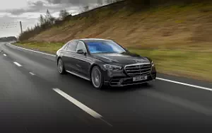 Cars wallpapers Mercedes-Benz S 350 d AMG Line UK-spec - 2021