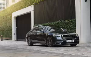 Cars wallpapers Mercedes-Benz S 350 d AMG Line UK-spec - 2021