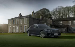 Cars wallpapers Mercedes-Benz S 350 d AMG Line UK-spec - 2021