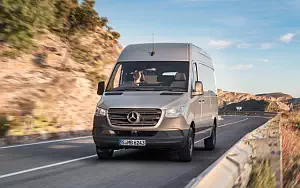 Cars wallpapers Mercedes-Benz Sprinter Panel Van UK-spec - 2018