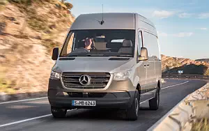 Cars wallpapers Mercedes-Benz Sprinter Panel Van UK-spec - 2018