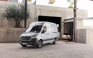 Cars wallpapers Mercedes-Benz Sprinter Panel Van UK-spec - 2018