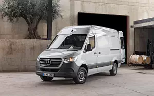 Cars wallpapers Mercedes-Benz Sprinter Panel Van UK-spec - 2018