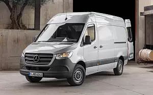 Cars wallpapers Mercedes-Benz Sprinter Panel Van UK-spec - 2018