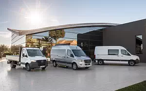 Cars wallpapers Mercedes-Benz Sprinter Panel Van UK-spec - 2018