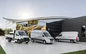 Cars wallpapers Mercedes-Benz Sprinter Panel Van UK-spec - 2018