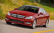 Cars wallpapers Mercedes-Benz C250 Coupe US-spec - 2012