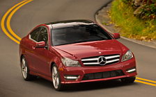 Cars wallpapers Mercedes-Benz C250 Coupe US-spec - 2012