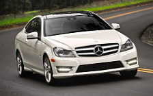 Cars wallpapers Mercedes-Benz C350 Coupe US-spec - 2012