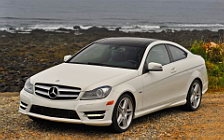 Cars wallpapers Mercedes-Benz C350 Coupe US-spec - 2012