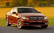 Cars wallpapers Mercedes-Benz C350 Coupe US-spec - 2012