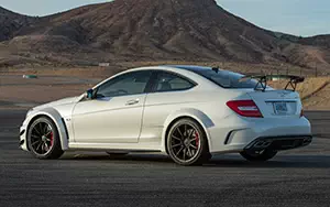 Cars wallpapers Mercedes-Benz C63 AMG Black Series Coupe US-spec - 2013