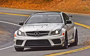 Cars wallpapers Mercedes-Benz C63 AMG Black Series Coupe US-spec - 2013