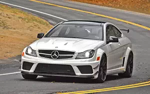 Cars wallpapers Mercedes-Benz C63 AMG Black Series Coupe US-spec - 2013