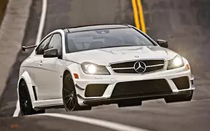 Cars wallpapers Mercedes-Benz C63 AMG Black Series Coupe US-spec - 2013