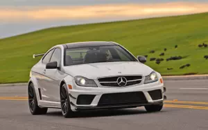 Cars wallpapers Mercedes-Benz C63 AMG Black Series Coupe US-spec - 2013