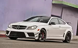 Cars wallpapers Mercedes-Benz C63 AMG Black Series Coupe US-spec - 2013