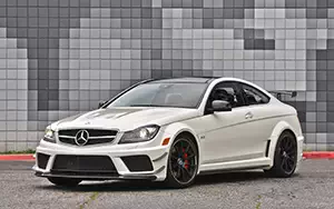 Cars wallpapers Mercedes-Benz C63 AMG Black Series Coupe US-spec - 2013