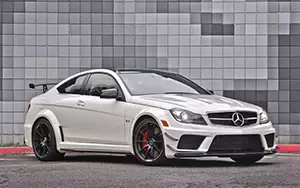 Cars wallpapers Mercedes-Benz C63 AMG Black Series Coupe US-spec - 2013