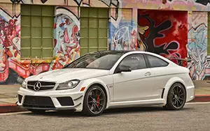 Cars wallpapers Mercedes-Benz C63 AMG Black Series Coupe US-spec - 2013