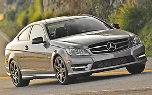 Cars wallpapers Mercedes-Benz C250 Coupe Sport US-spec - 2013