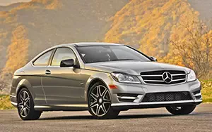 Cars wallpapers Mercedes-Benz C250 Coupe Sport US-spec - 2013