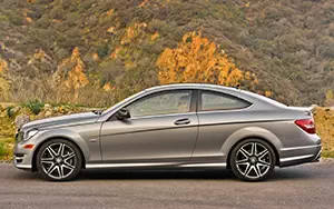 Cars wallpapers Mercedes-Benz C250 Coupe Sport US-spec - 2013