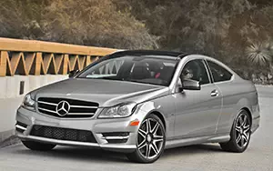 Cars wallpapers Mercedes-Benz C250 Coupe Sport US-spec - 2013