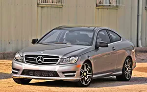 Cars wallpapers Mercedes-Benz C250 Coupe Sport US-spec - 2013