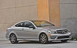 Cars wallpapers Mercedes-Benz C250 Coupe Sport US-spec - 2013