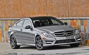 Cars wallpapers Mercedes-Benz C250 Coupe Sport US-spec - 2013