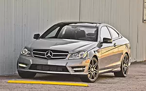 Cars wallpapers Mercedes-Benz C250 Coupe Sport US-spec - 2013