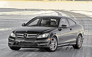 Cars wallpapers Mercedes-Benz C350 4MATIC Coupe US-spec - 2013