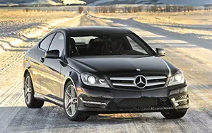 Cars wallpapers Mercedes-Benz C350 4MATIC Coupe US-spec - 2013