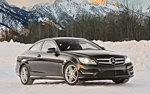 Cars wallpapers Mercedes-Benz C350 4MATIC Coupe US-spec - 2013