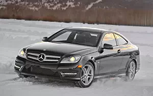 Cars wallpapers Mercedes-Benz C350 4MATIC Coupe US-spec - 2013