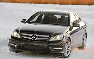 Cars wallpapers Mercedes-Benz C350 4MATIC Coupe US-spec - 2013