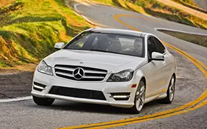 Cars wallpapers Mercedes-Benz C350 Coupe US-spec - 2013