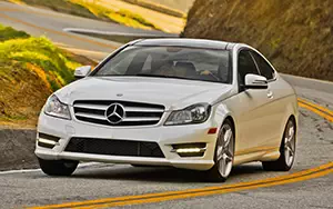 Cars wallpapers Mercedes-Benz C350 Coupe US-spec - 2013