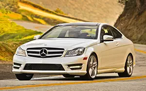 Cars wallpapers Mercedes-Benz C350 Coupe US-spec - 2013