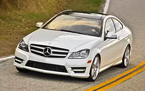 Cars wallpapers Mercedes-Benz C350 Coupe US-spec - 2013